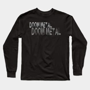 DOOM METAL Long Sleeve T-Shirt